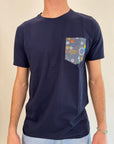 T-shirt Superculture Taschino blu taschino fantasia