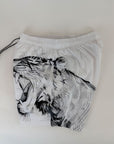 Boxer Mare Philipp Plein Sport Bianco Tigre