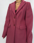 Cappotto Artigli baronetto avorio o rosa scuro