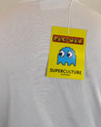 T-shirt Superculture Pac-Man Bianco
