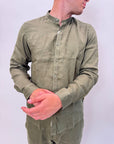 Camicia Coreana Gianni Lupo lino 7 colori