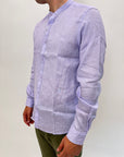 Camicia Coreana Gianni Lupo lino 7 colori