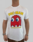 T-shirt Superculture Pac-Man Bianco
