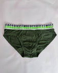 Tri-Pack SLIP Bikkembergs Verde Militare o Blu