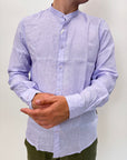 Camicia Coreana Gianni Lupo lino 7 colori