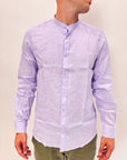 Camicia Coreana Gianni Lupo lino 7 colori