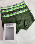 Tri-Pack BOXER Bikkembergs Verde Militare