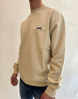 Felpa Jacquemus beige
