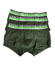 Tri-Pack BOXER Bikkembergs Verde Militare