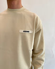 Felpa Jacquemus beige