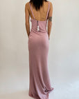 Abito Kostumn1 Lungo Glitter Rosa
