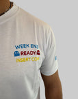 T-shirt Superculture Pac-Man Week End 2 colori