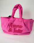 Borsa Le Pandorine 2 colori in spugna
