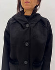 Cappotto ecomontone Griffai nero