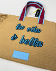 Borsa Le Pandorine 2 colori in paglia