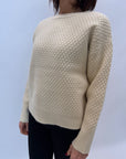 Pullover griffai blu o beige