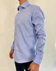 Camicia Zero Iron Plus Azzurro