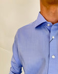 Camicia Zero Iron Plus Azzurro