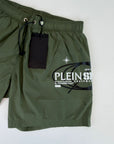 Boxer Mare Philipp Plein Sport Verde Militare
