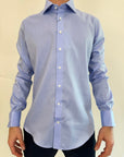 Camicia Zero Iron Plus Azzurro