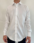 Camicia Zero Iron Plus Bianco Piquet