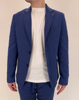 Giacca OverD jersey Panna o Blu indaco