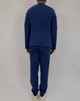 Giacca OverD jersey Panna o Blu indaco