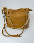 Borsa Le Pandorine colore cuoio