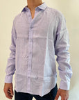 Camicia Gianni Lupo lino2 colori