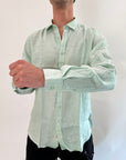 Camicia Gianni Lupo lino2 colori