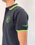 Polo Philipp Plein Sport nero verde