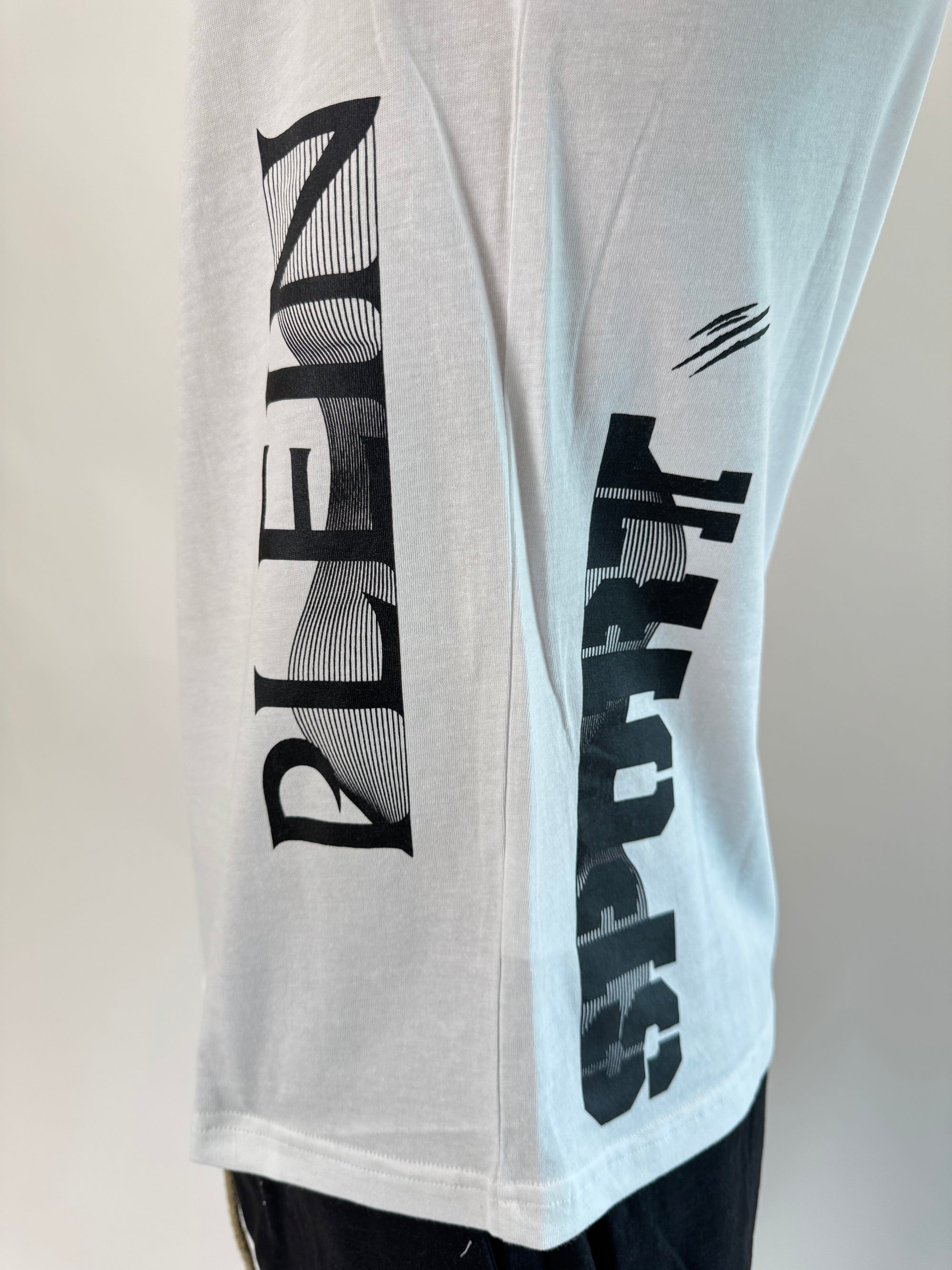T-shirt Philipp Plein Sport Swim bianco nero .