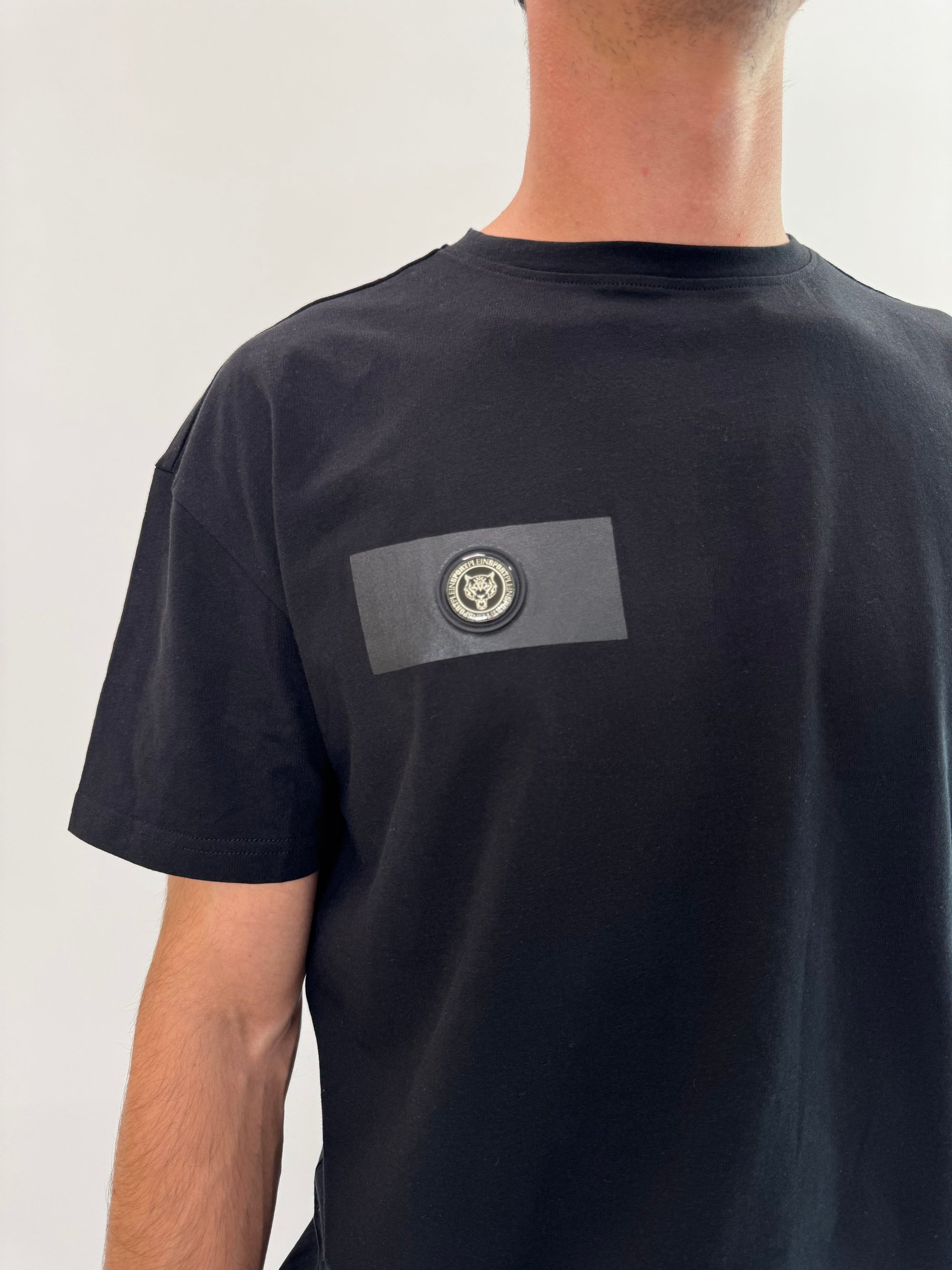 T-shirt Philipp Plein Sport Swim nero bianco .