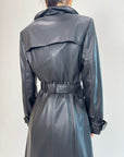 Giubbino Trench Marciano ecopelle