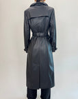 Giubbino Trench Marciano ecopelle