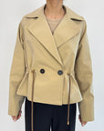 Giubbino Trench Artigli doppiopetto cammello