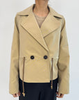 Giubbino Trench Artigli doppiopetto cammello