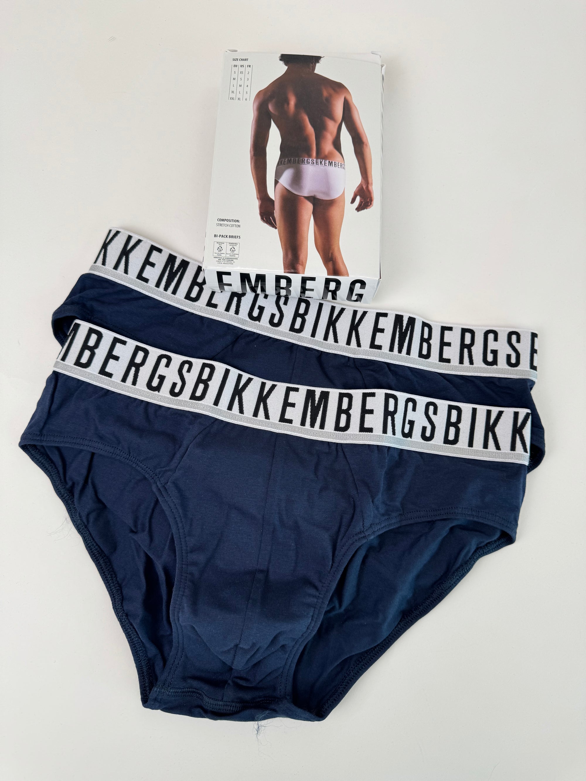 Bi-Pack Bikkembergs Slip nero o blu