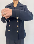 Giubbino Trench Marciano Nero o Bianco