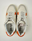 Sneaker Ho'op White Orange