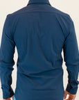 Camicia tessuto tecnico blu