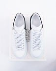 Sneakers Alexander McQueen White Black camoscio