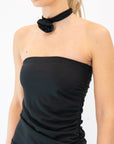 Choker fiore Kostumn1 nero