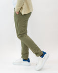 Pantaloni Gianni Lupo verde militare