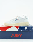 Sneakers Autry bianco pelle di capra