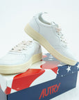 Sneakers Autry bianco pelle di capra