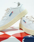 Sneakers Autry bianco pelle di capra