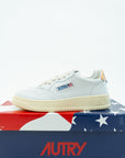 Sneakers Autry bianco oro