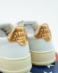 Sneakers Autry bianco oro