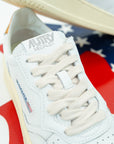 Sneakers Autry bianco oro